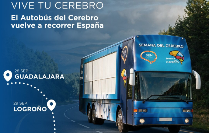 El "Autobús del Cerebro" aparca este martes en el CIBIR con actividades y pruebas gratuitas El "Autobús del Cerebro" aparca este martes en el CIBIR con actividades y pruebas gratuitas