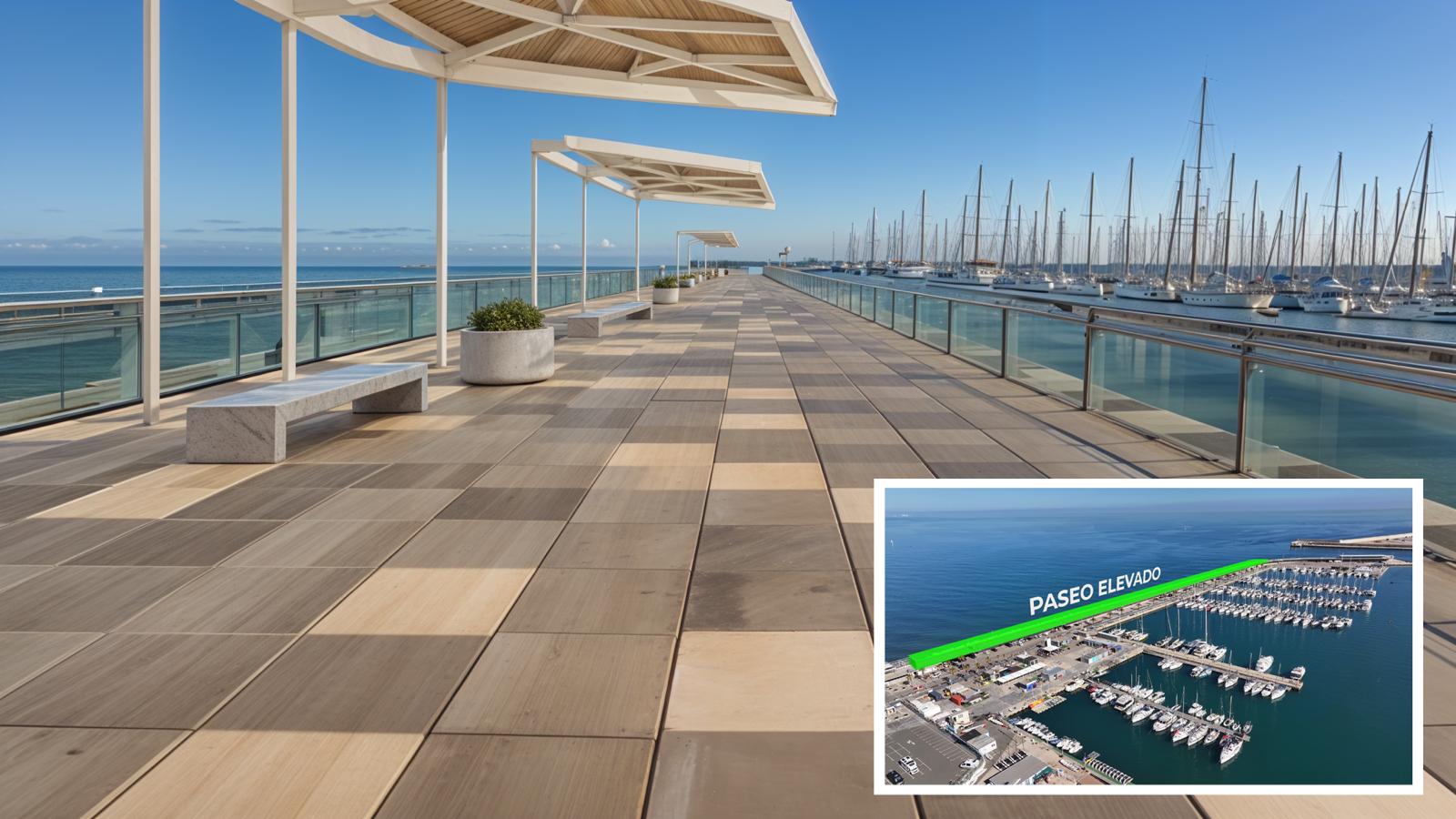 El Puerto adjudica la rehabilitación del paseo marítimo elevado de la Marina El Puerto adjudica la rehabilitación del paseo marítimo elevado de la Marina