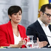 La ministra de Vivienda, Isabel Rodríguez, y el ministro de Economía, Carlos Cuerpo La ministra de Vivienda, Isabel Rodríguez, y el ministro de Economía, Carlos Cuerpo