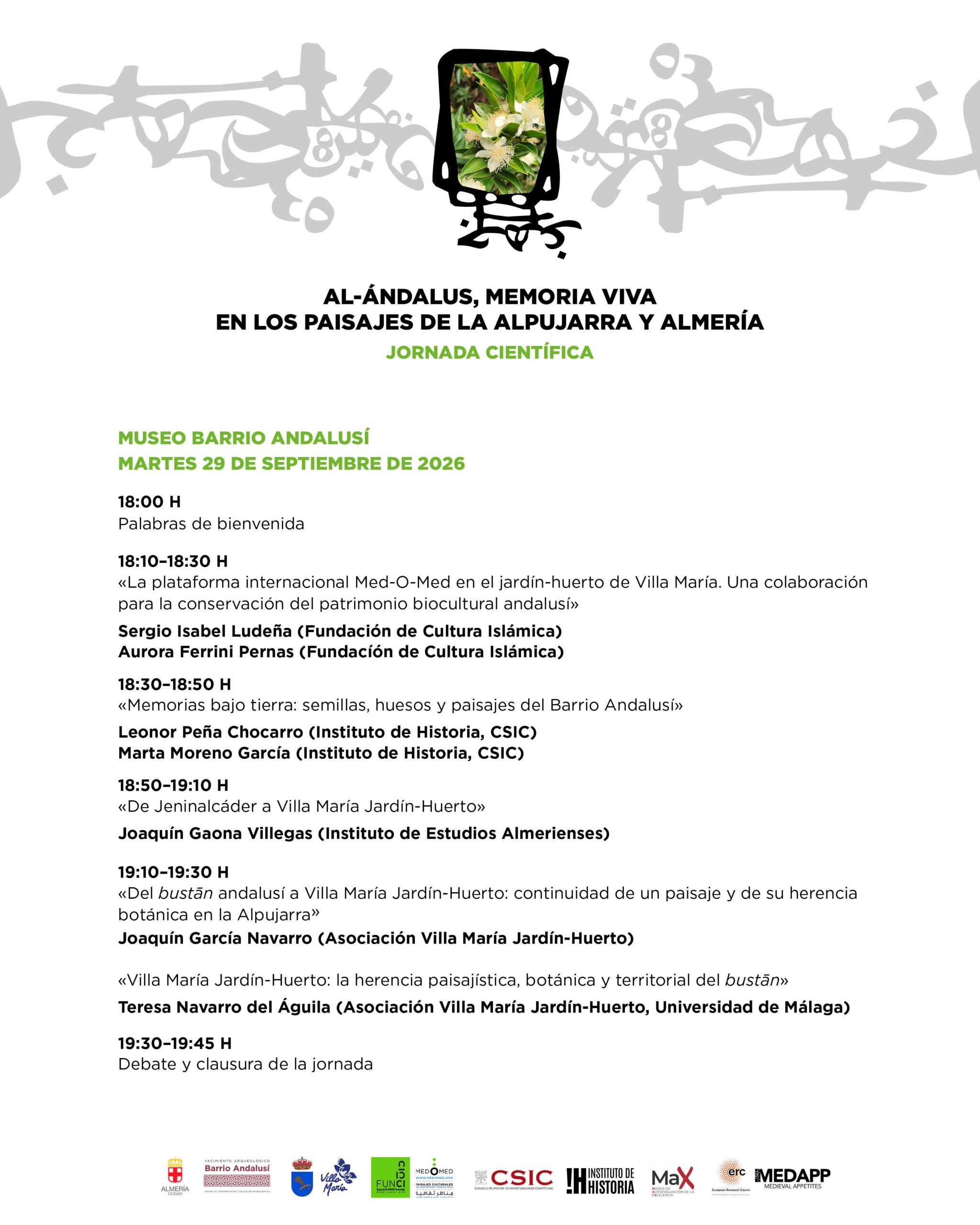 Los jardines islámicos, experiencias científicas y sensoriales Los jardines islámicos, experiencias científicas y sensoriales