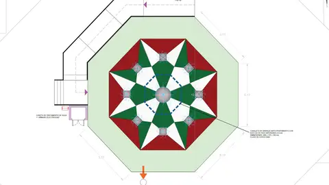 Planos del proyecto de la nueva fuente del Parque 28 de Febrero Planos del proyecto de la nueva fuente del Parque 28 de Febrero