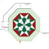 Planos del proyecto de la nueva fuente del Parque 28 de Febrero