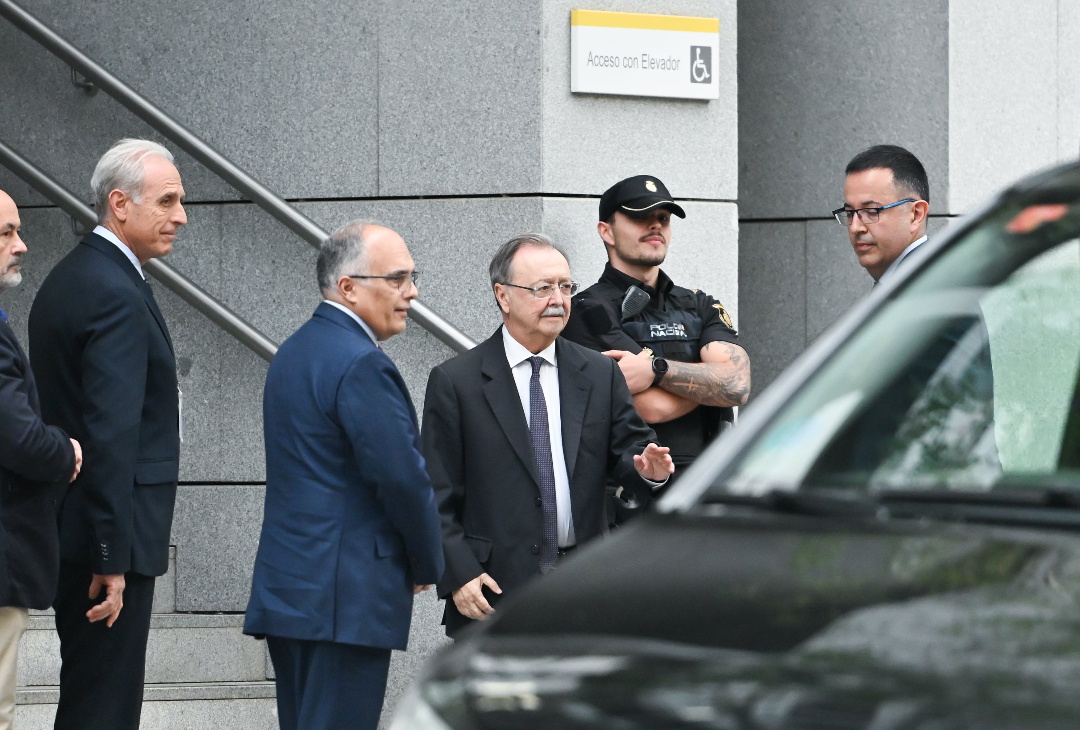 Juan Jesús Vivas, en su llegada a la Audiencia Nacional Juan Jesús Vivas, en su llegada a la Audiencia Nacional