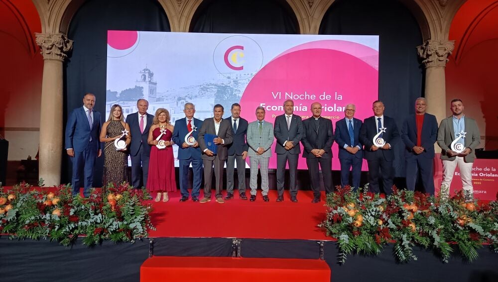 Celebración de la VI Noche de la Economía de Cámara Orihuela en 2025