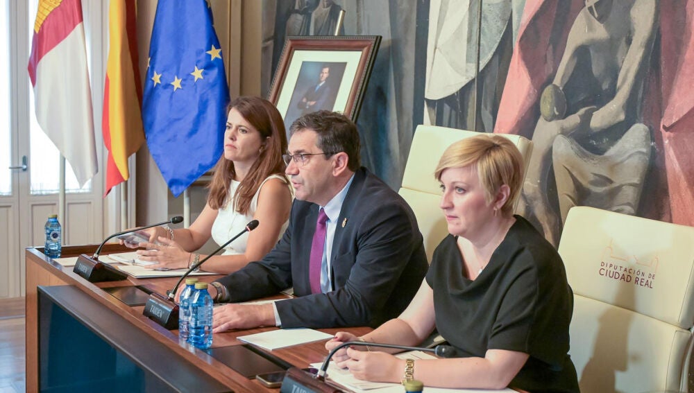 Miguel Ángel Valverde durante el pleno