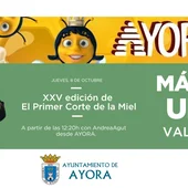'Más de Uno Valencia' se emite desde Ayora para dar voz al 25 aniversario de la Feria 'El Primer Corte de la Miel' 'Más de Uno Valencia' se emite desde Ayora para dar voz al 25 aniversario de la Feria 'El Primer Corte de la Miel'