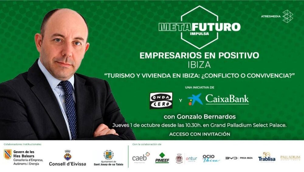 José Antonio Roselló estará en Ibiza junto a Gonzalo Bernardos y otras autoridades
