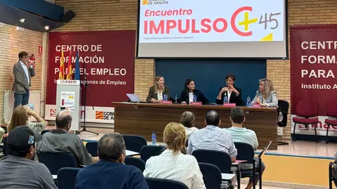 Encuentro con empresas en Huesca para impulsar su incorporación al empleo de mayores de 45 años Encuentro con empresas en Huesca para impulsar su incorporación al empleo de mayores de 45 años