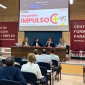 Encuentro con empresas en Huesca para impulsar su incorporación al empleo de mayores de 45 años Encuentro con empresas en Huesca para impulsar su incorporación al empleo de mayores de 45 años