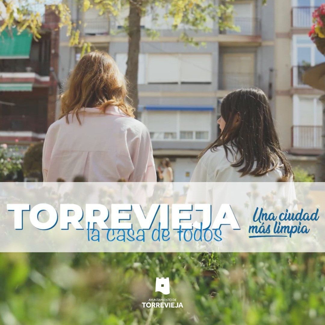 Aseo Urbano lanza la campaña 'Torrevieja, la casa de todos' apelando al civismo para mantener la calle tan limpia como nuestra casa Aseo Urbano lanza la campaña 'Torrevieja, la casa de todos' apelando al civismo para mantener la calle tan limpia como nuestra casa