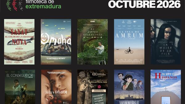 La Filmoteca de Extremadura programa en octubre 19 películas en las sedes de Cáceres, Badajoz, Mérida y Plasencia La Filmoteca de Extremadura programa en octubre 19 películas en las sedes de Cáceres, Badajoz, Mérida y Plasencia