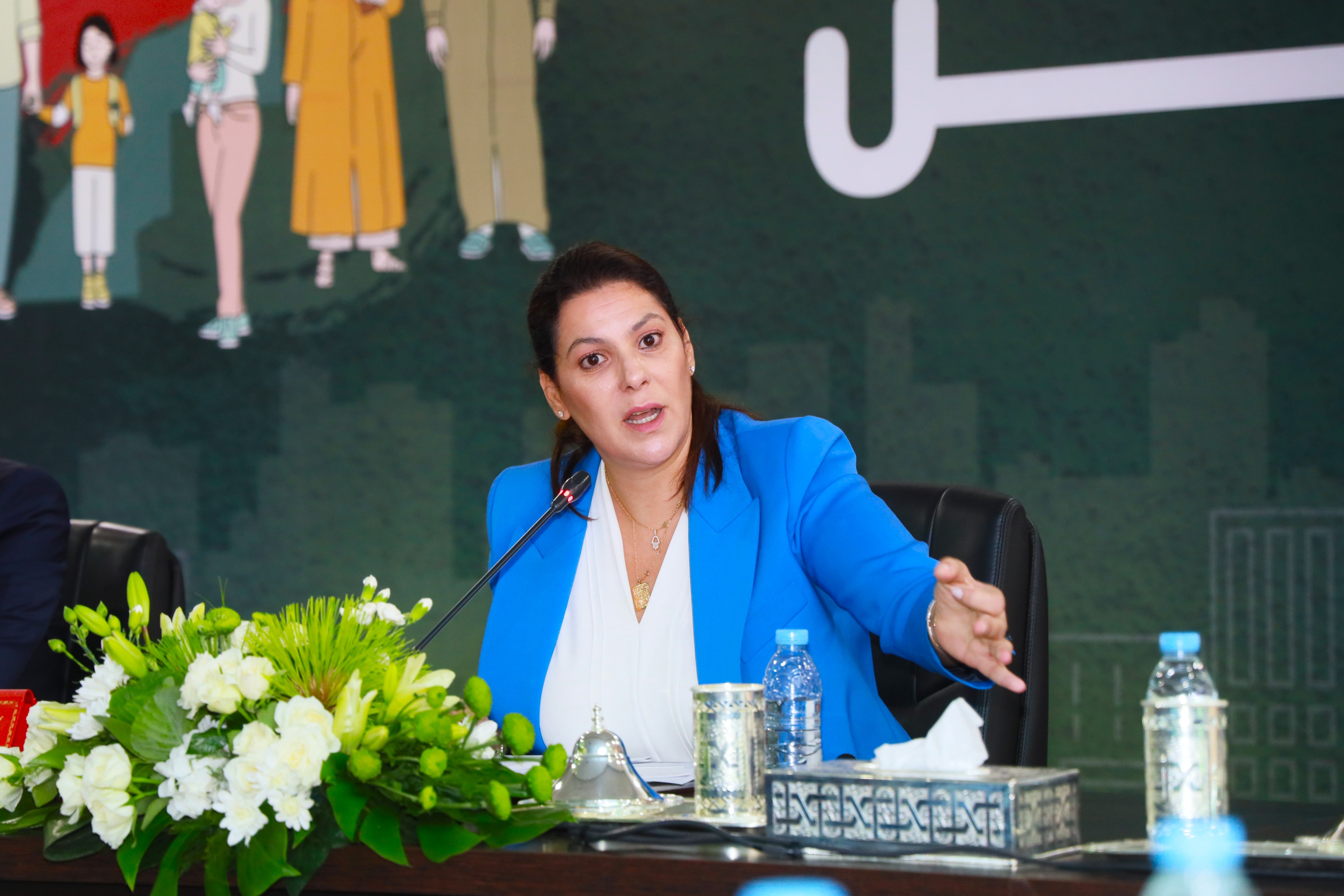 Fatima Mansouri en una imagen de archivo Fatima Mansouri en una imagen de archivo