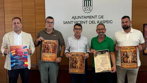 Presentación de los actos del 9 d'octubre en San Vicente del Raspeig Presentación de los actos del 9 d'octubre en San Vicente del Raspeig