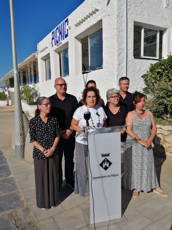 Sitges reclama a l’Estat intervenir en el futur del Pícnic i de la resta d’espais del litoral Sitges reclama a l’Estat intervenir en el futur del Pícnic i de la resta d’espais del litoral