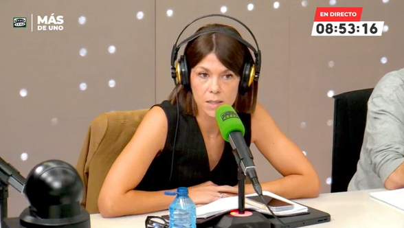 Ainhoa Martínez, sobre la prisa del Gobierno para llevar los decretos al Congreso: "No quieren dejar pensar demasiado a Junts y al PNV" Ainhoa Martínez, sobre la prisa del Gobierno para llevar los decretos al Congreso: "No quieren dejar pensar demasiado a Junts y al PNV"