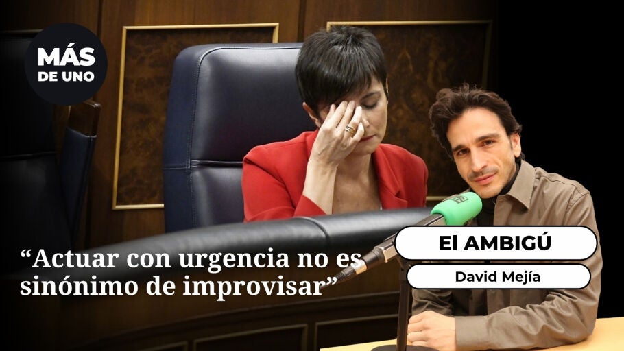El Ambig&uacute;: "Actuar con urgencia no es sin&oacute;nimo de improvisar"