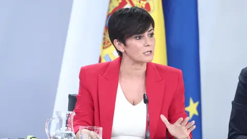 La ministra de Vivienda, Isabel Rodríguez, en la rueda de prensa posterior al Consejo de Ministros La ministra de Vivienda, Isabel Rodríguez, en la rueda de prensa posterior al Consejo de Ministros