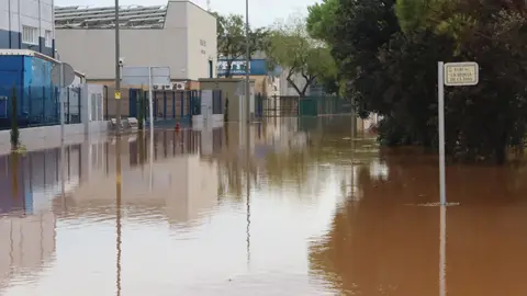 Imatge de les inundacions a Ulldecona Imatge de les inundacions a Ulldecona