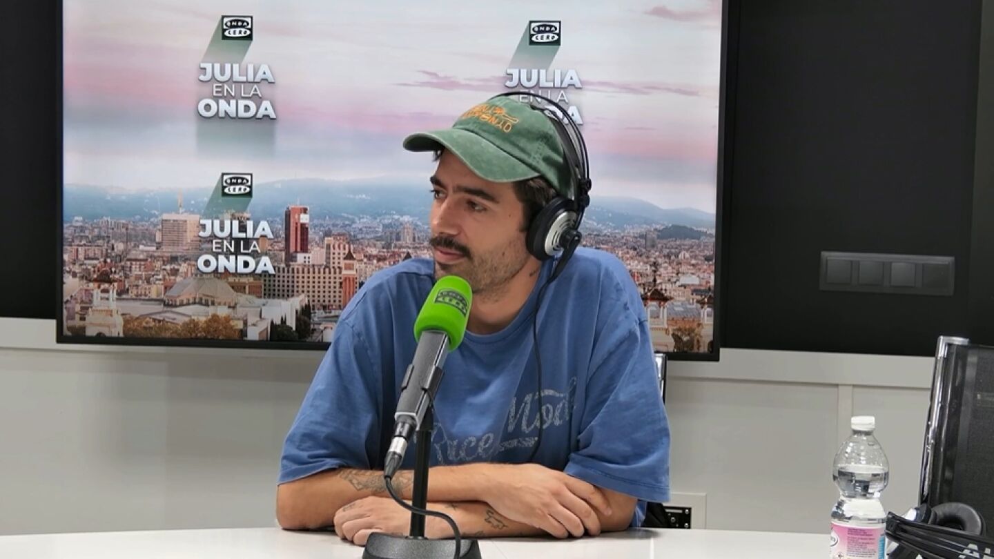 El creador de contenido, Marc Biarn&eacute;s, en Julia en la onda