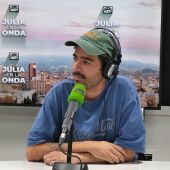 El creador de contenido, Marc Biarnés, en Julia en la onda