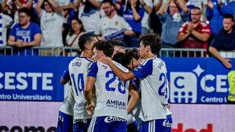 Los maños celebran su quinta victoria consecutiva Los maños celebran su quinta victoria consecutiva