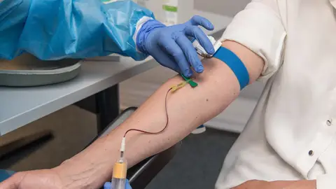Donación de sangre realizada en el Banco de Sangre de Cantabria Donación de sangre realizada en el Banco de Sangre de Cantabria