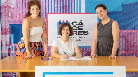 -La Asociación de Gestores Culturales de Extremadura se adhiere a la candidatura de Cáceres 2031 -La Asociación de Gestores Culturales de Extremadura se adhiere a la candidatura de Cáceres 2031