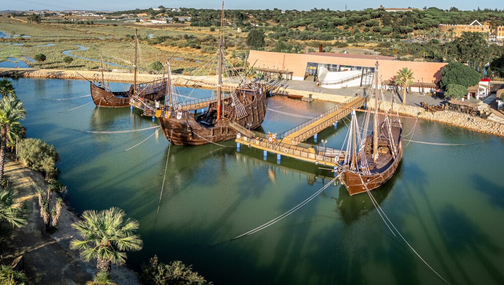 Muelle de las Carabelas, La Rábida, Palos de la Frontera (Huelva)