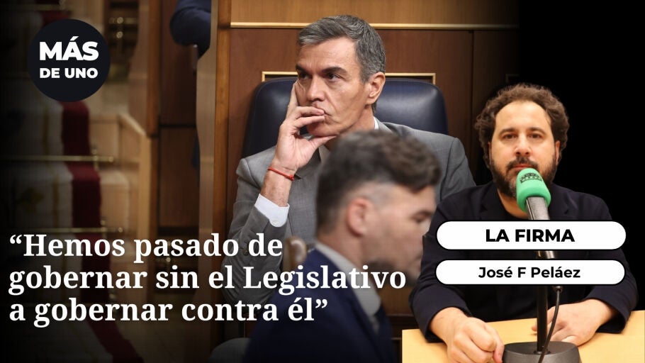 Los martes, Pel&aacute;ez: "Hemos pasado de gobernar sin el Legislativo a gobernar contra el Legislativo"