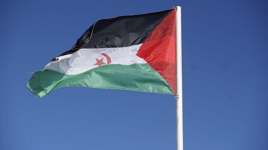 Bandera de la Rep&uacute;blica &Aacute;rabe Saharaui Democr&aacute;tica