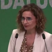 Montero señala contra quién va la huelga general por la vivienda: "Se convoca contra la oposición" Montero señala contra quién va la huelga general por la vivienda: "Se convoca contra la oposición"