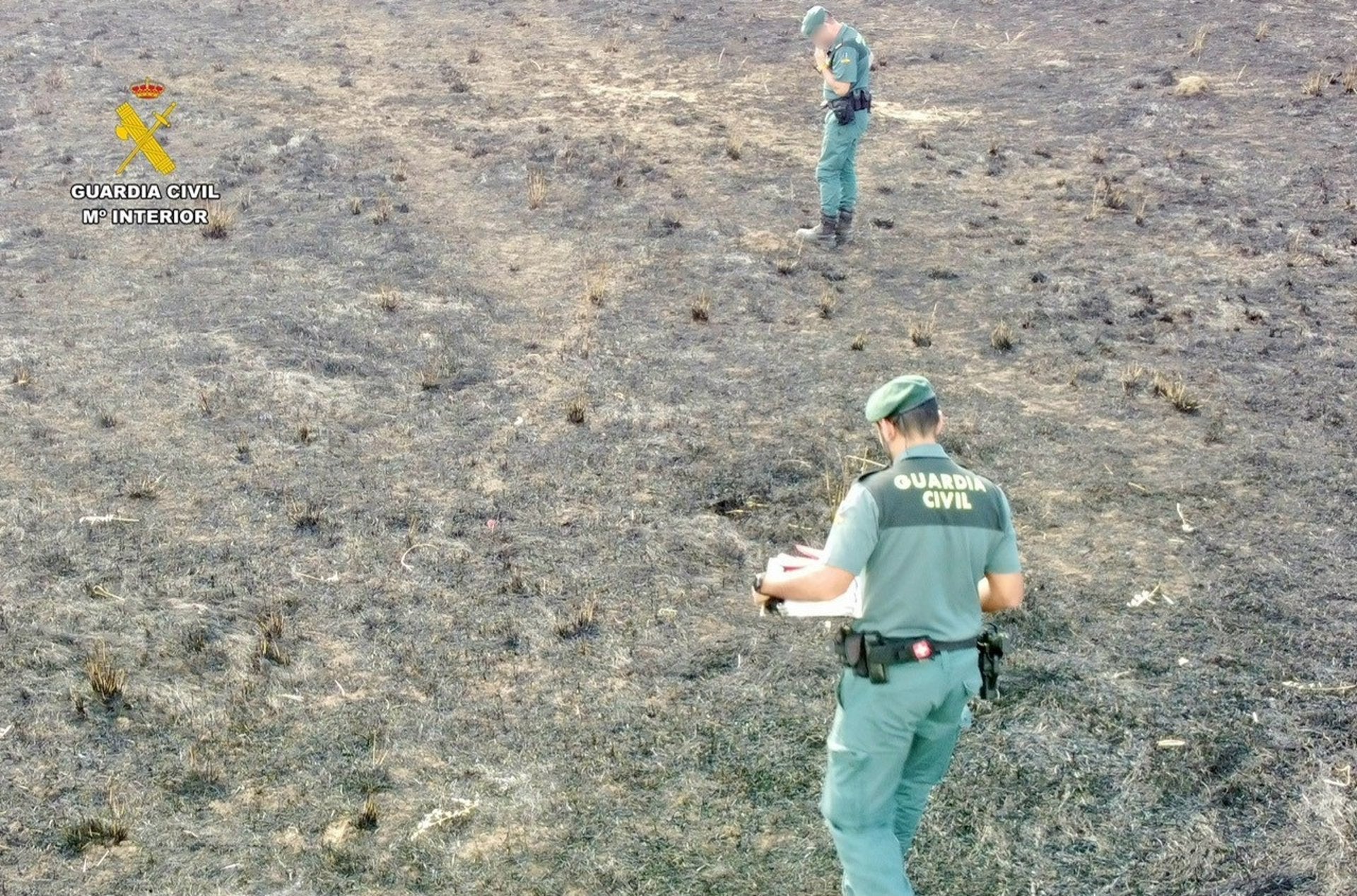La Guardia Civil esclarece tres incendios forestales en Cáceres con una persona detenida y tres investigadas La Guardia Civil esclarece tres incendios forestales en Cáceres con una persona detenida y tres investigadas