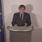 Declaración de Carles Puigdemont desde Waterloo tras levantar el Supremo su orden de detención Declaración de Carles Puigdemont desde Waterloo tras levantar el Supremo su orden de detención