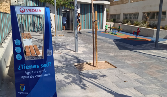 Villajoyosa estrena dos fuentes de agua potable refrigerada en primera línea de playa Villajoyosa estrena dos fuentes de agua potable refrigerada en primera línea de playa