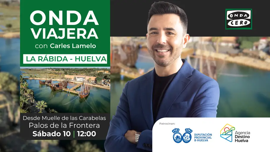'Onda viajera' descubre los tesoros de Huelva desde el Muelle de las Carabelas 'Onda viajera' descubre los tesoros de Huelva desde el Muelle de las Carabelas