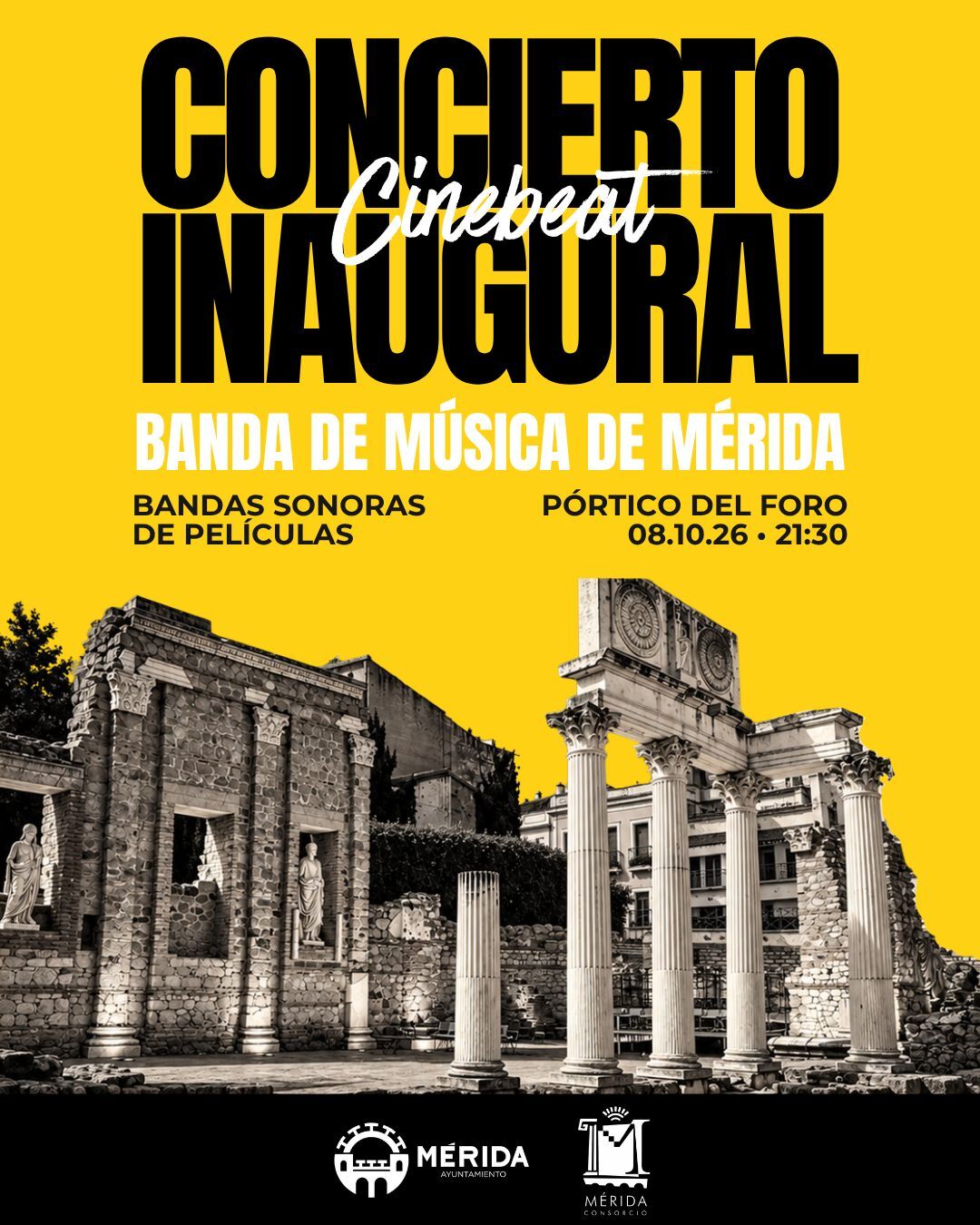 Cinebeat proyectará este jueves el documental "Canciller, el Templo del Rock" y celebrará su concierto inaugural en el Pórtico del Foro Cinebeat proyectará este jueves el documental "Canciller, el Templo del Rock" y celebrará su concierto inaugural en el Pórtico del Foro