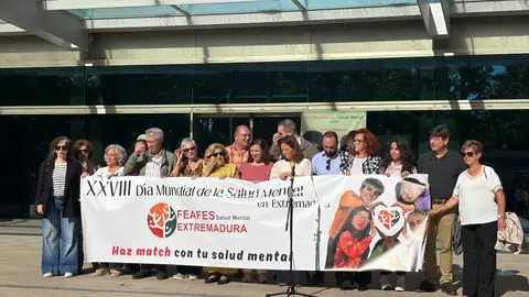 Don Benito conmemora el XXVIII Día Mundial de la Salud Mental en Extremadura Don Benito conmemora el XXVIII Día Mundial de la Salud Mental en Extremadura