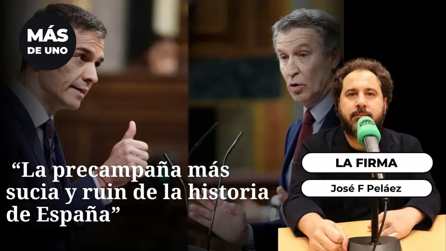 Los jueves, Peláez: "La precampaña más sucia y ruin de la historia de España" Los jueves, Peláez: "La precampaña más sucia y ruin de la historia de España"