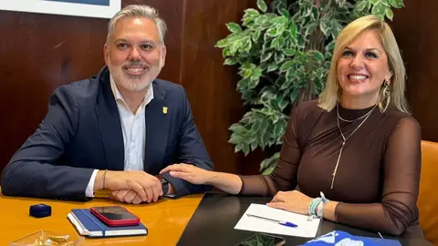 Fernando Pizarro aborda con Elena Manzano las líneas estratégicas de la Fundación Yuste para el periodo 2027-2030 Fernando Pizarro aborda con Elena Manzano las líneas estratégicas de la Fundación Yuste para el periodo 2027-2030