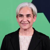Ada Colau, en el photocall de 'El Intermedio' por su 20 aniversario