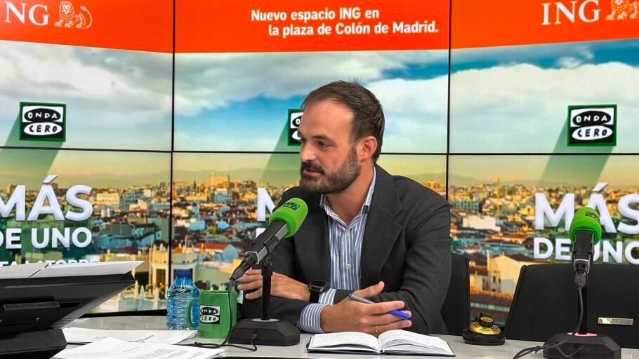 Pablo Porres durante la entrevista