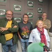 Serafín Aldecoa, Gonzalo Montón, Juan Villalba y Alicia Esparza
