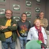 Serafín Aldecoa, Gonzalo Montón, Juan Villalba y Alicia Esparza Serafín Aldecoa, Gonzalo Montón, Juan Villalba y Alicia Esparza