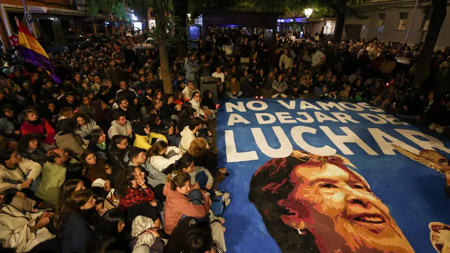 Marcha en Madrid en recuerdo de Maricarmen y en protesta por la vivienda Marcha en Madrid en recuerdo de Maricarmen y en protesta por la vivienda