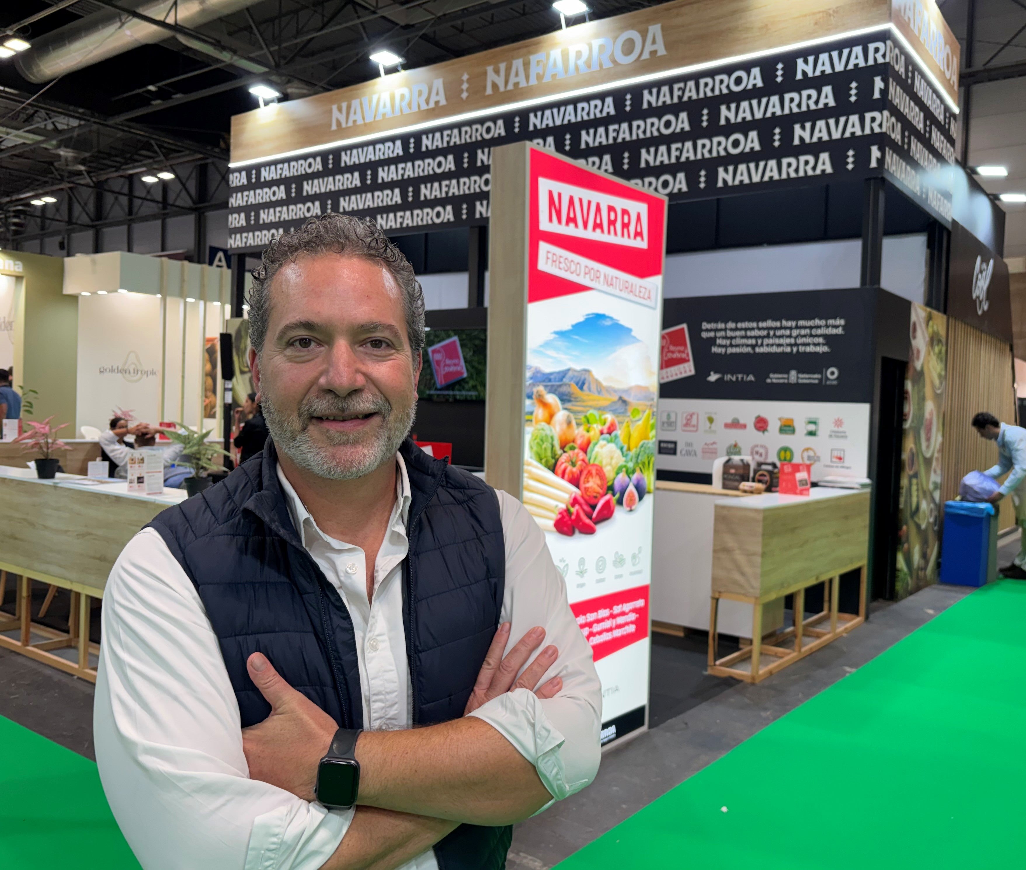 Klaus Mestern: “Navarra muestra en Fruit Attraction calidad, diversidad, constancia e innovación” Klaus Mestern: “Navarra muestra en Fruit Attraction calidad, diversidad, constancia e innovación”