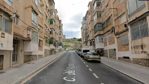 Vista de la calle Ágata, en Colonia Requena Vista de la calle Ágata, en Colonia Requena