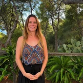 Lea Leuzinger, coordinadora de la plataforma Salvem sa Badía Lea Leuzinger, coordinadora de la plataforma Salvem sa Badía