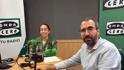 Miquel Miralles y Patricia Segura en Onda Cero. Miquel Miralles y Patricia Segura en Onda Cero.