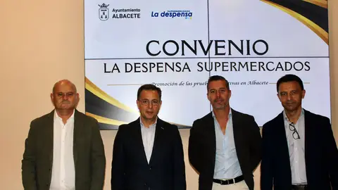 La Despensa renueva su acuerdo como proveedor oficial del IMD de Albacete La Despensa renueva su acuerdo como proveedor oficial del IMD de Albacete