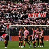 Protestas de la afición del Rayo Vallecano contra Martín Presa en el partido frente al Athletic Protestas de la afición del Rayo Vallecano contra Martín Presa en el partido frente al Athletic